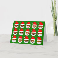 african santa emoji emoticons