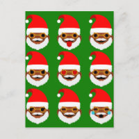 african santa emoji emoticons