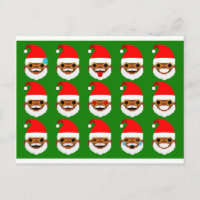 african santa emoji emoticons