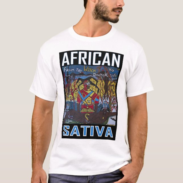 AFRICAN SATIVA T-Shirt (Front)