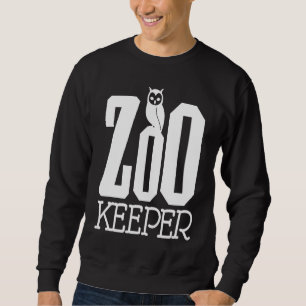 African Savanna Safari Zoo Keeper Animal Print Zoo Sweatshirt