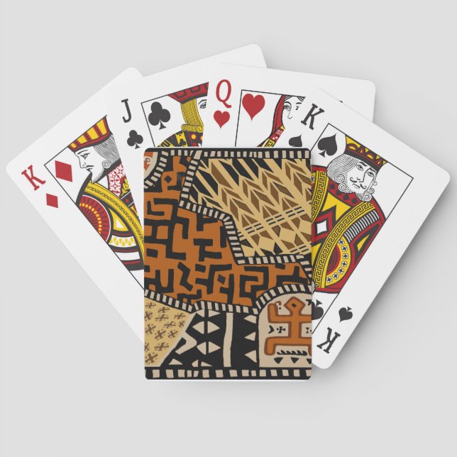 African Shaman Earth Spirits Playing Cards (Back)