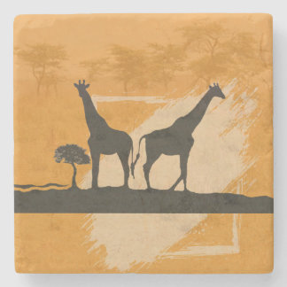 African Spirit Stone Coaster