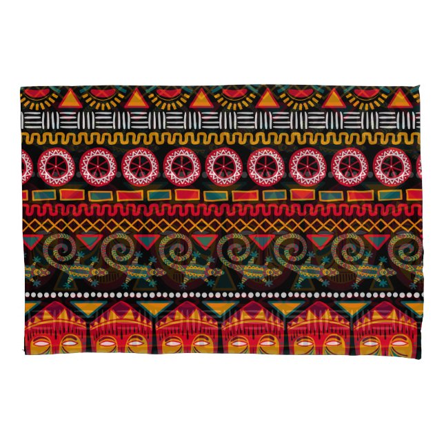African Style: Decorative Pattern Delight. Pillowcase (Front)