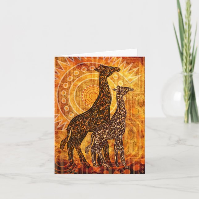 African Summer Card (Front)