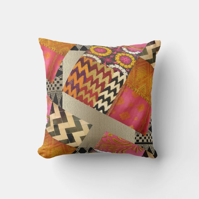 African Summer Jazz Cushion (Front)