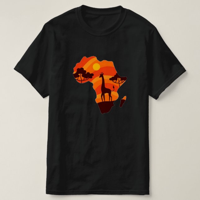 African Sun Mens T-Shirt (Design Front)