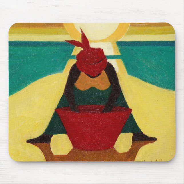 African Sunset 2009 Mouse Pad (Front)