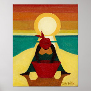 African Sunset 2009 Poster