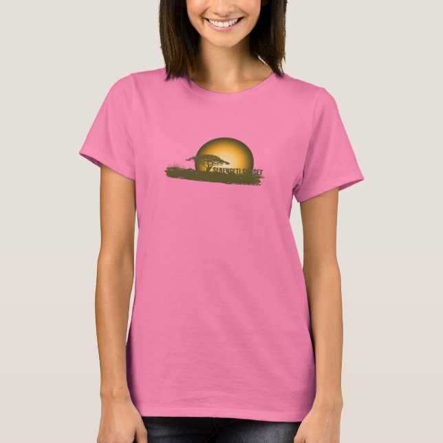 African Sunset - Dark T-Shirt (Front)