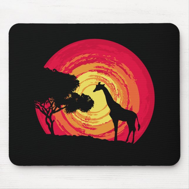 African sunset mouse pad (Front)
