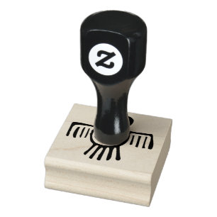african symbolic rubber stamp