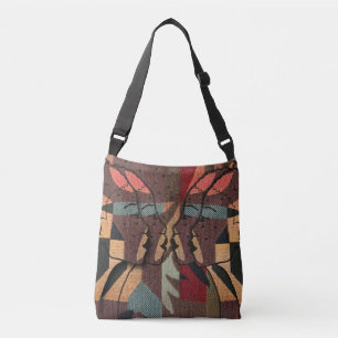 African Tapestry Crossbody Bag