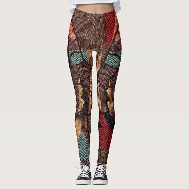 African Tapestry Leggings (Front)