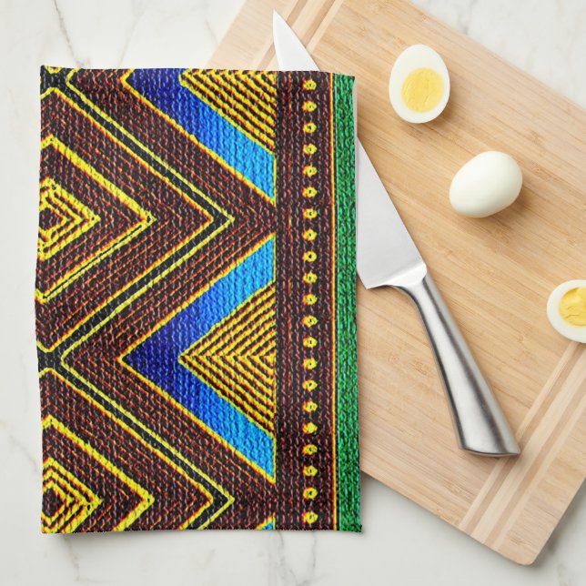 African Tea Towel (Quarter Fold)