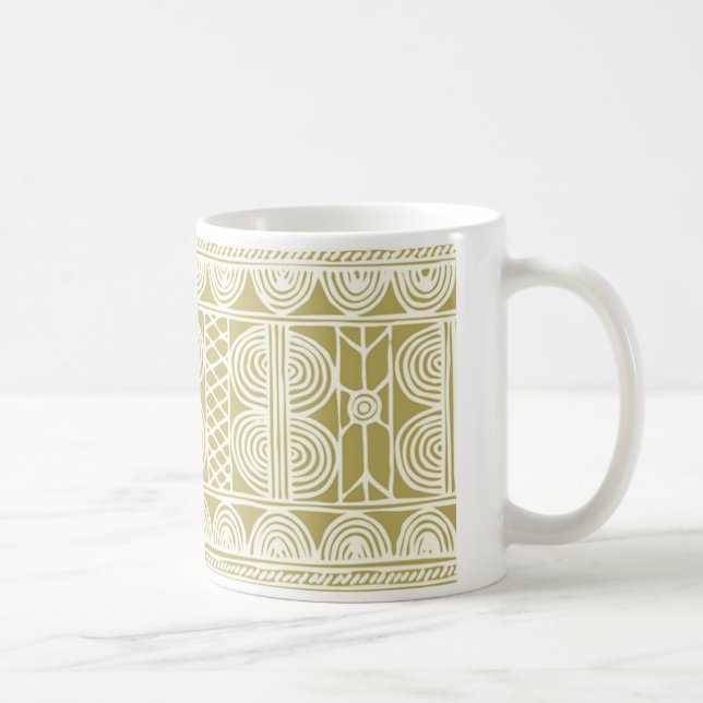 African Textile Design - Mug (Right)