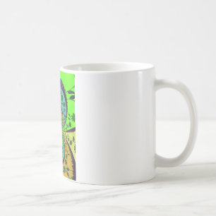 African Traditional Colours Kaleidoscope Floral Ar Coffee Mug
