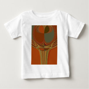 African Traditional Earth Contemporary Art Print   Baby T-Shirt