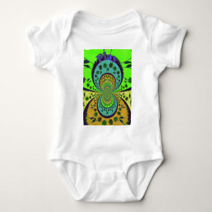 African Traditional Hakuna Matata Colours.png Baby Bodysuit