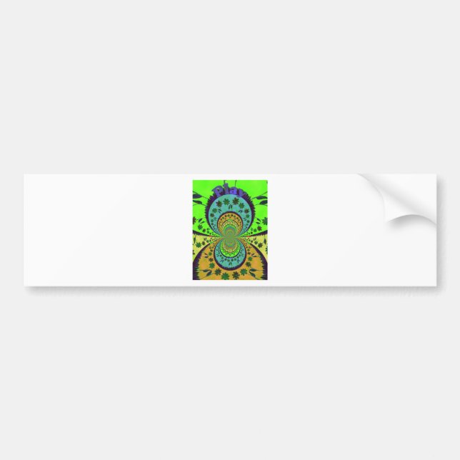 African Traditional Hakuna Matata Colours.png Bumper Sticker (Front)