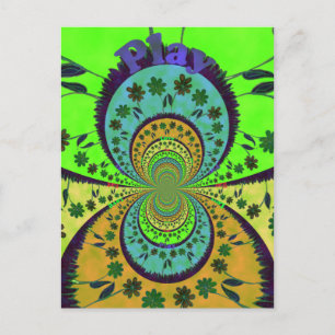 African Traditional Hakuna Matata Colours.png Postcard
