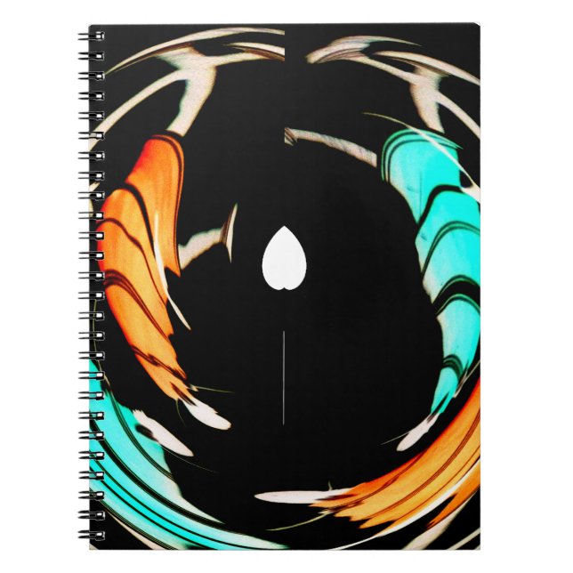African Traditional Pattern Art Print Notebook (Front)