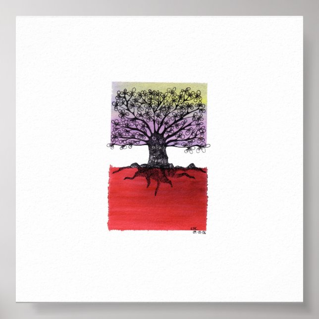 african tree poster (Front)