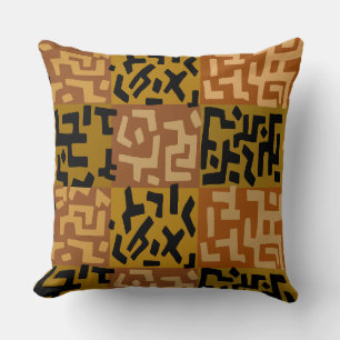 AFRICAN TRIBAL BAKUBA CUSHION