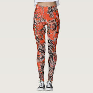 African, tribal. leggings