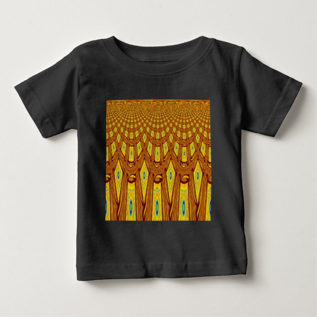 African Tribal Motif Baby T-Shirt (Front)