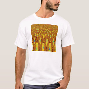 African Tribal Motif T-Shirt