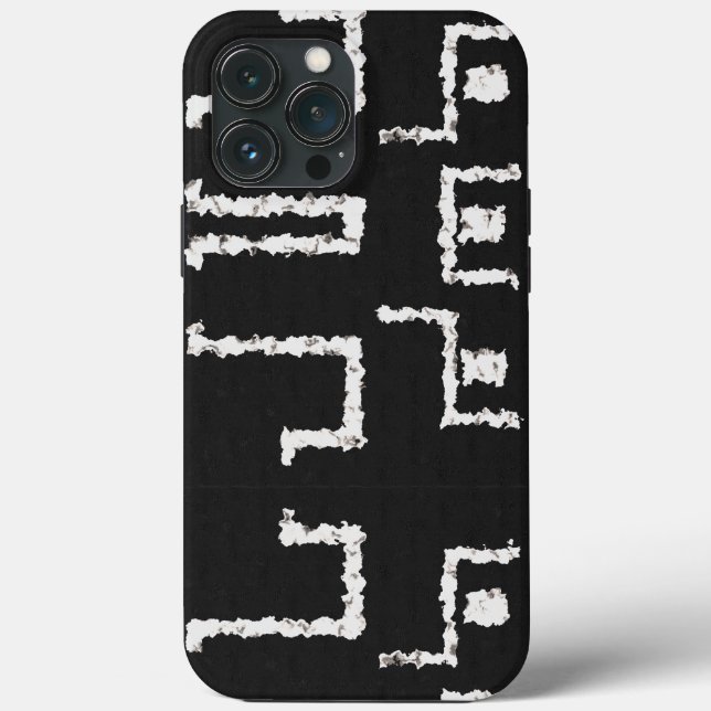 African Tribal Mudcloth Case-Mate iPhone Case (Back)
