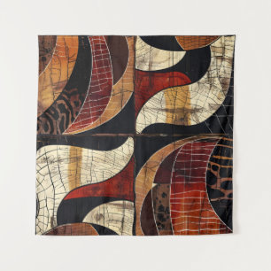 African Tribal Pattern Art Tapestry
