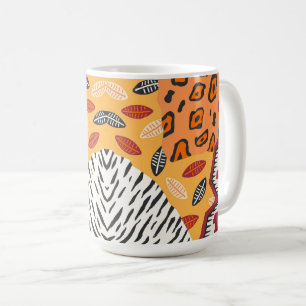 African Tribal Pattern Coffee Mug