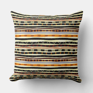 African Tribal Pattern Cushion