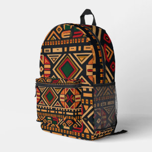 African Tribal Printed Backpack