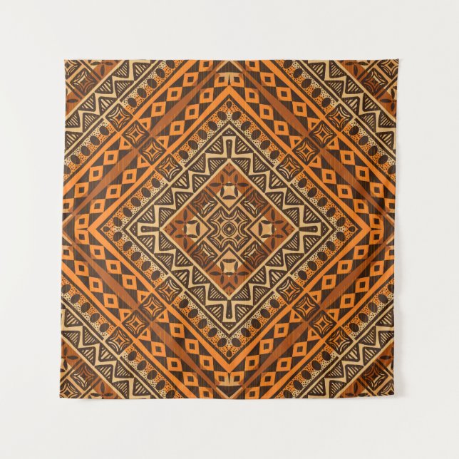 African tribal textile: ethnic style. tapestry (Front)