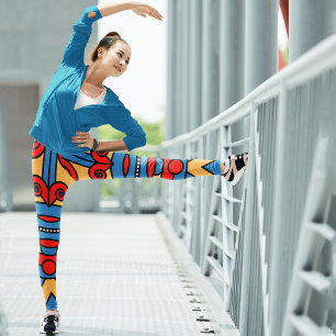 african tribal warrior leggings