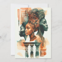African Tribal Women Painting, Contemporary Art