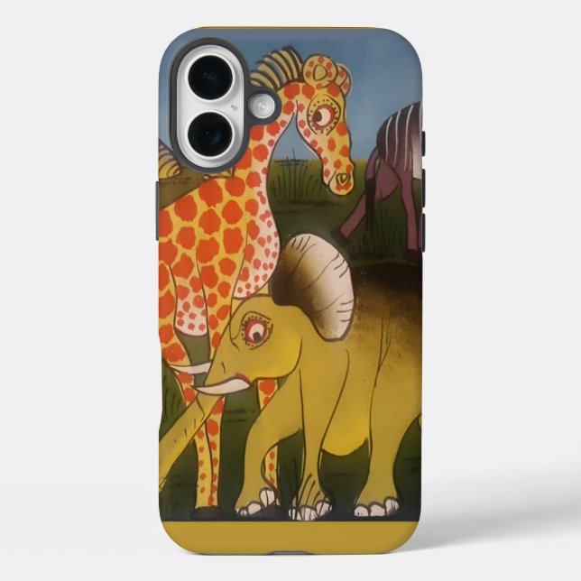 African Trio Art Print Case-Mate iPhone Case (Back)