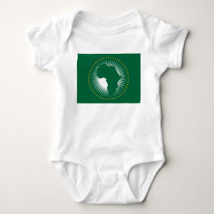 African Union Flag (Africa) (Panafrica) Baby Bodysuit