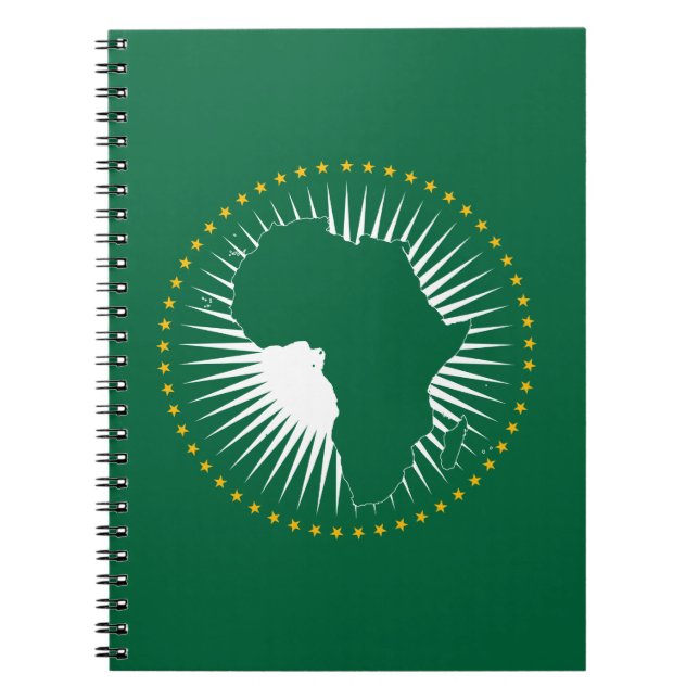 African Union Flag Notebook (Front)