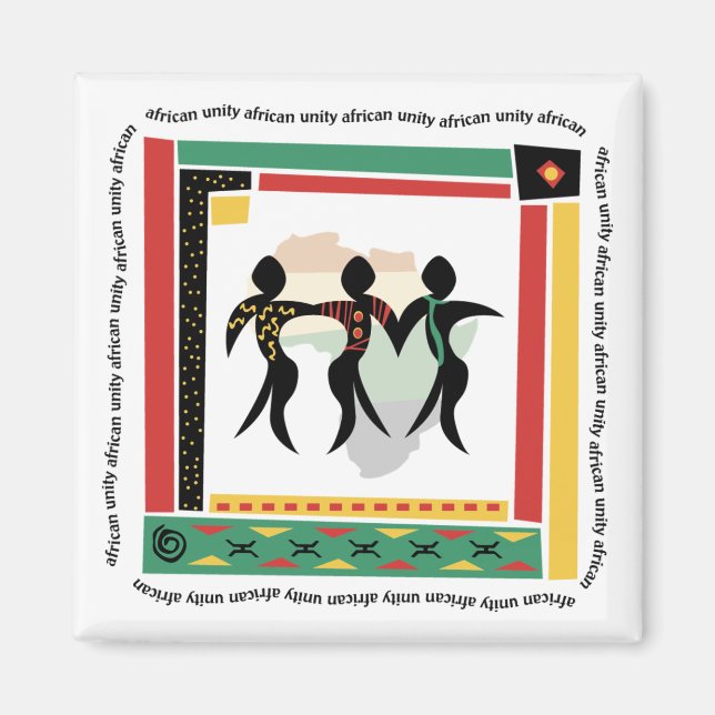 African Unity Magnet (Front)