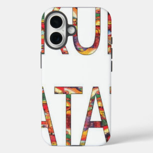 African Vintage Colours Hakuna Matata  iPhone 16 Case