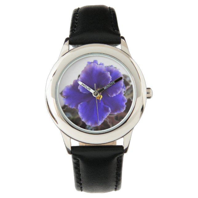 African Violet Blooming Watch (Front)