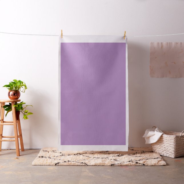 African Violet, lavender Fabric (In Situ)