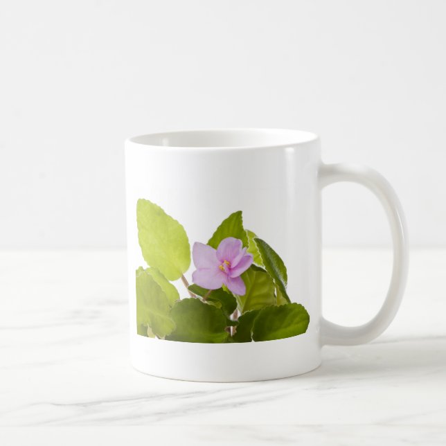 african violet - saintpaulia ionantha coffee mug (Right)