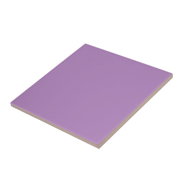 African violet  (solid color) tile (Side)