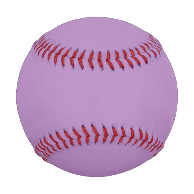 African violet  (solid colour)  baseball (Front)