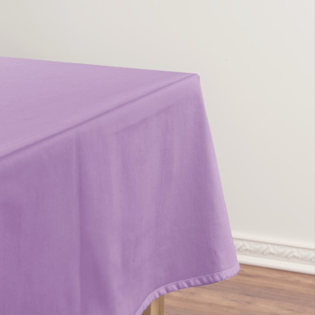 African violet  (solid colour)  tablecloth (In Situ)